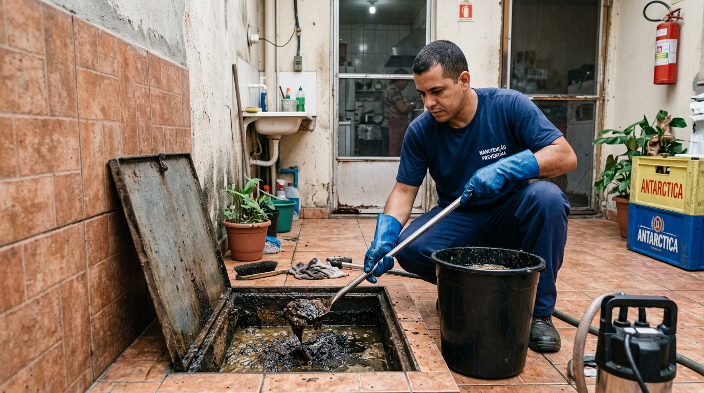 Limpeza de Caixa de Gordura perto de mim em Toledo‑PR